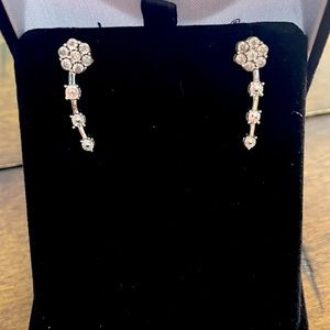 Beautiful flower earrings from Kay Jewelers.